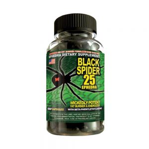 Black Spider Cloma Pharma Labs Weight-Loss 100 Capsulas.
