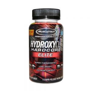 Hydroxycut Hardcore Elite MuscleTech Labs 100 Capsulas