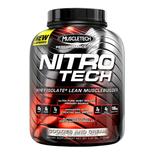 NitroTech Protein MuscleTech 4Lbs.