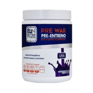 PRE-WAR BetterFitnessNutrition Pre-Entreno 300Gr.